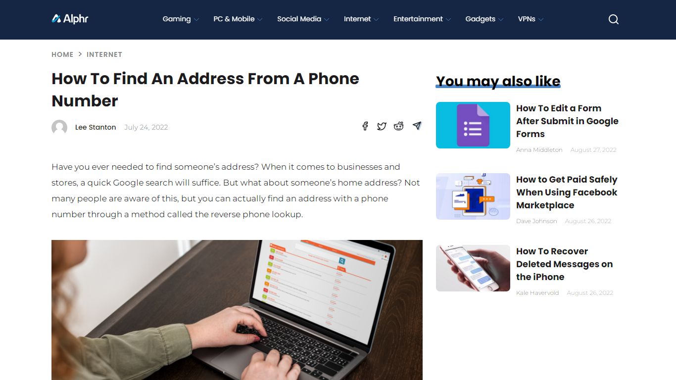 How to Find an Address from a Phone Number - Alphr
